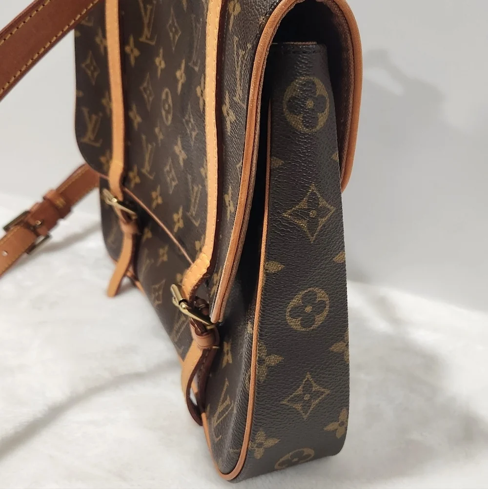 Louis Vuitton 2005 Vintage Brown Monogram Marelle Sac A Dos 3 Way Bag Purse